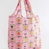 Cath Kidston MIFFY PLACEMENT FOLDAWAY SHOPPER Pink Store