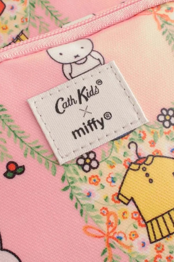 Cath Kidston MIFFY PLACEMENT KIDS CLASSIC LARGE BACKPACK WITH MESH POCKET Pink Outlet