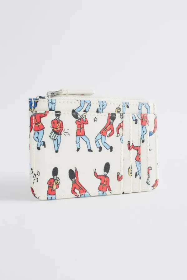 Cath Kidston PADDINGTON CARD & COIN PURSE Cream Sale