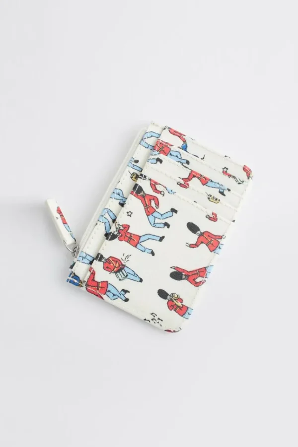 Cath Kidston PADDINGTON CARD & COIN PURSE Cream Sale