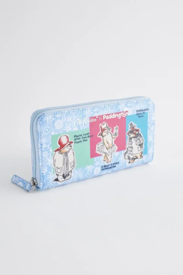 Cath Kidston PADDINGTON CONTINENTAL WALLET Blue Hot