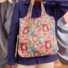 Cath Kidston PADDINGTON FOLDAWAY SHOPPER Pink Hot