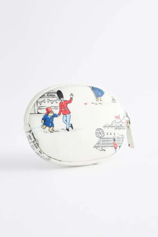 Cath Kidston PADDINGTON OVAL COIN PURSE Cream Online