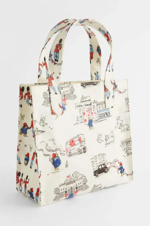 Cath Kidston PADDINGTON SMALL BOOKBAG Cream Discount