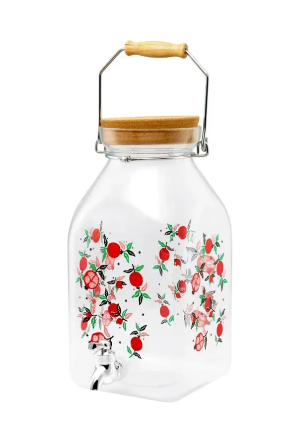 Cath Kidston Pomegranate Drinks Dispenser Cream Shop