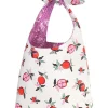 Cath Kidston Pomegranate Large Reversible Knotted Shopper Cream Store