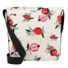 Cath Kidston Pomegranate Zipped Messenger Bag Cream Online