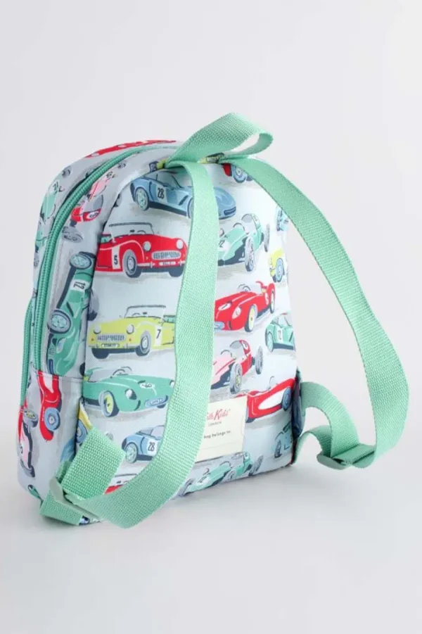 Cath Kidston RETRO CARS KIDS MINI BACKPACK Green Discount