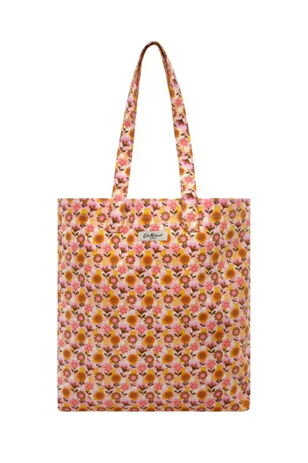 Cath Kidston Retro Ditsy Cotton Bookbag Pink Discount