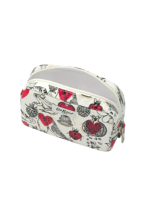 Cath Kidston Shape My Heart Classic Make Up Case Cream Discount