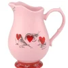 Cath Kidston Shape My Heart Jug Pink Cheap