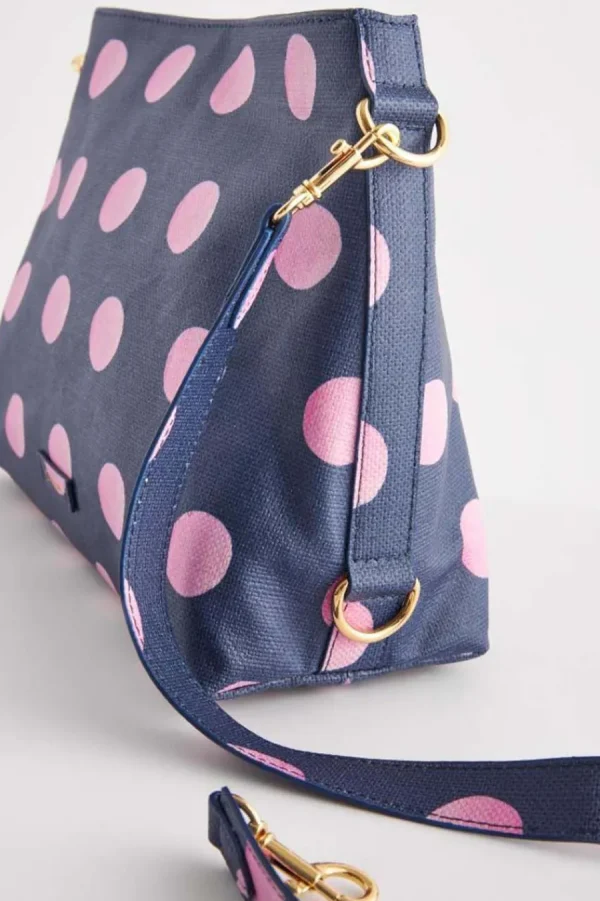 Cath Kidston SOUL SPOT SHOULDER BAG Navy Outlet