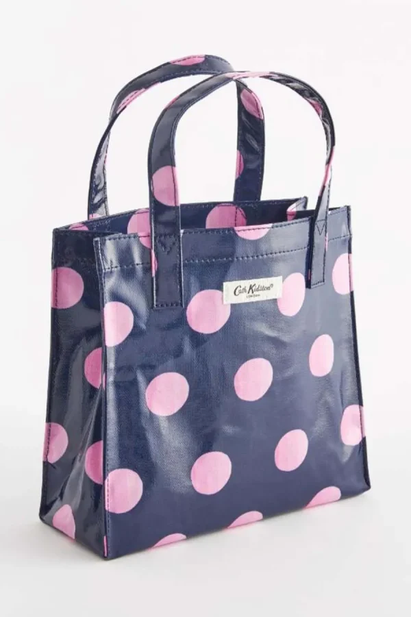 Cath Kidston SOUL SPOT SMALL BOOKBAG Navy Cheap