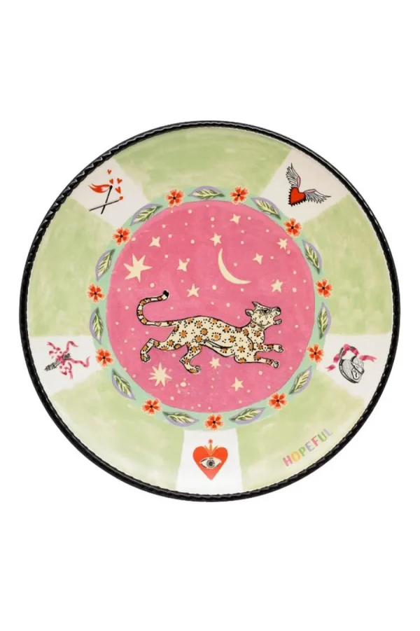 Cath Kidston Spirit Animals Side Plate Pink Flash Sale