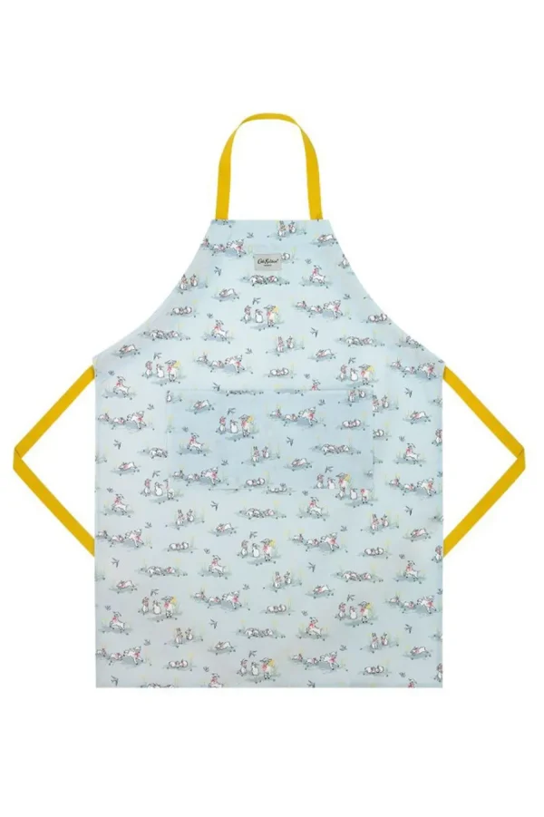 Cath Kidston Spring Bunnies And Lambs Easy Adjust Apron Blue Shop