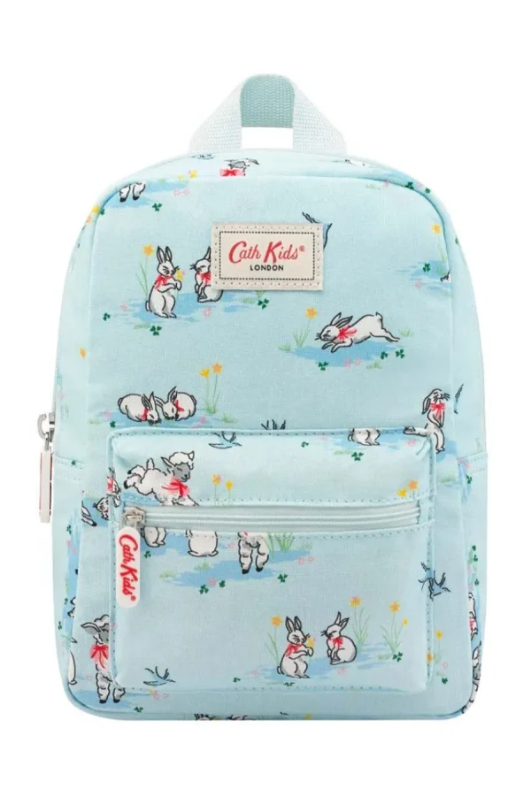 Cath Kidston Spring Bunnies And Lambs Kids Modern Mini Backpack Blue Hot