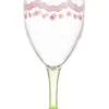 Cath Kidston STRAWBERRY ACRYLIC PICNIC WINE GLASS Green Fashion