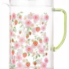 Cath Kidston STRAWBERRY ACRYLIC PICNIC PITCHER JUG Green Shop