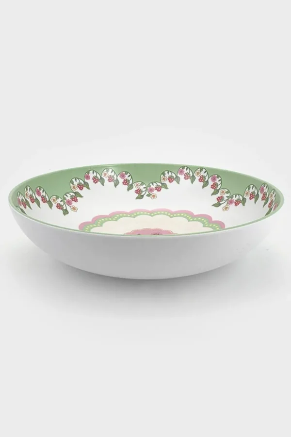 Cath Kidston STRAWBERRY MELAMINE PICNIC SALAD BOWL Multi Fashion