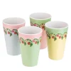 Cath Kidston STRAWBERRY 4PK MELAMINE PICNIC TUMBLERS Multi Sale