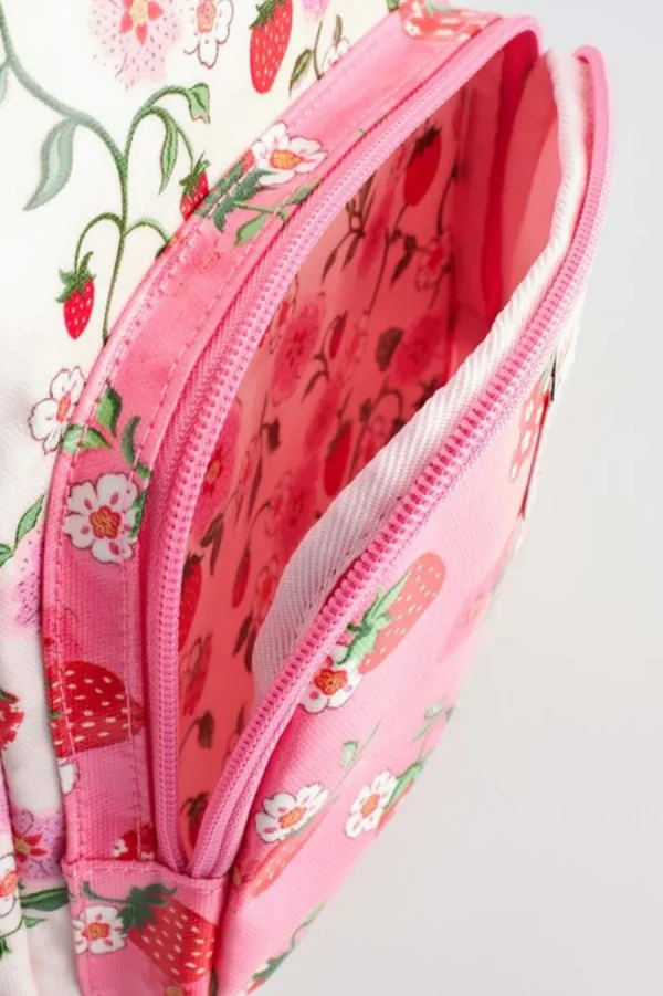 Cath Kidston STRAWBERRY SMALL KIDS MEDIUM BACKPACK Pink Clearance