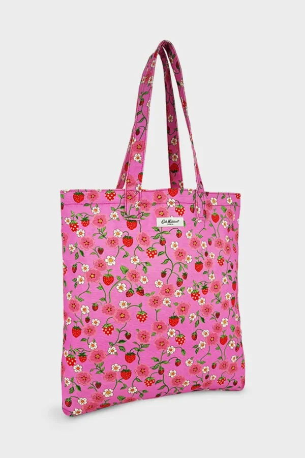 Cath Kidston STRAWBERRY SMALL LARGE BOOKBAG Pink Store