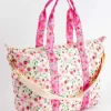 Cath Kidston STRAWBERRY SMALL OVERNIGHT BAG Cream Sale