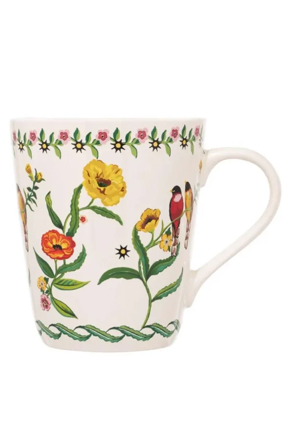 Cath Kidston SUMMER BIRDS STANLEY MUG Cream Best Sale