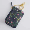 Cath Kidston TWIN FLOWERS CARD & COIN PURSE Navy Store